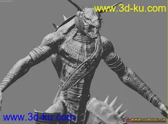 3D打印模型Alien的图片