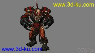 3D打印模型特殊体型螃蟹手怪物的图片
