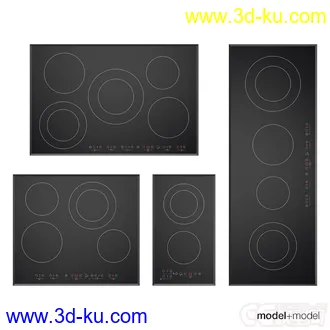 3D打印模型厨房用品，高精，电磁炉的图片