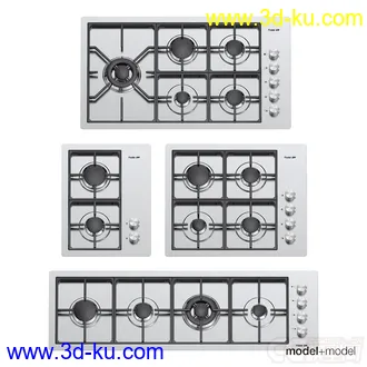 3D打印模型厨房用品，高精，写实，灶台的图片