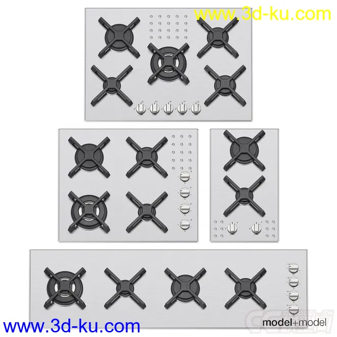 厨房用品，高精，写实模型的图片1