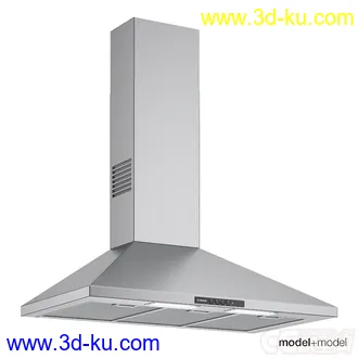 3D打印模型厨房用品，高精，写实，油烟机的图片