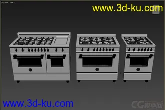 3D打印模型厨房用品，高精，写实，油烟机的图片