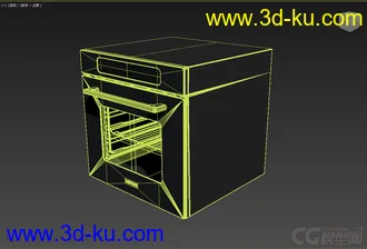 3D打印模型厨房用品，高精，写实，油烟机的图片