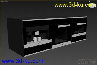 3D打印模型厨房用品，高精，写实，油烟机的图片