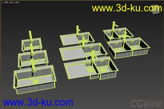 3D打印模型厨房用品，高精，写实，冰箱的图片