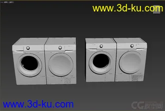 3D打印模型厨房用品，高精，写实，洗手池的图片