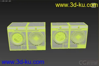 3D打印模型厨房用品，高精，写实，洗手池的图片