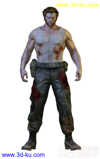 3D打印模型金刚狼123的图片