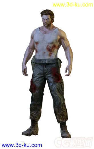 3D打印模型金刚狼123的图片