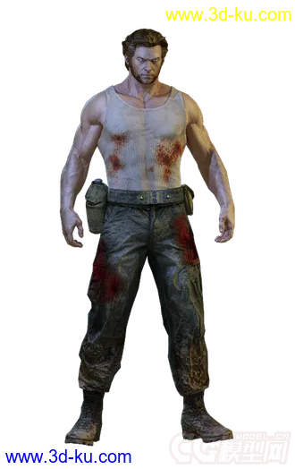 3D打印模型金刚狼123的图片