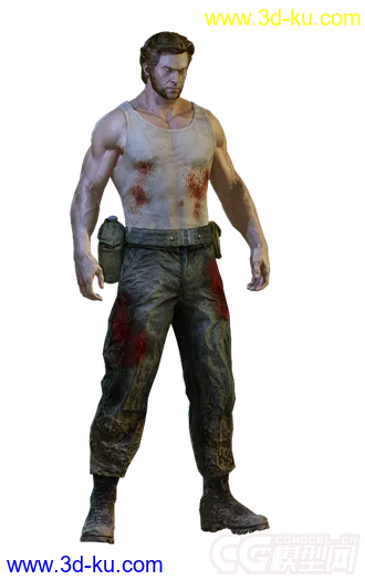 3D打印模型金刚狼123的图片