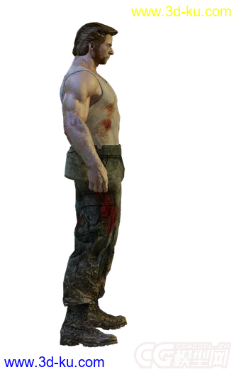 3D打印模型金刚狼123的图片