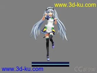 3D打印模型猫娘。。。。。的图片