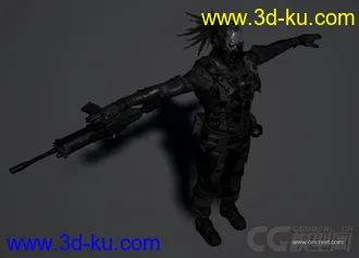 3D打印模型Infiltrator_CarrHead的图片