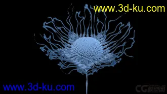 3D打印模型ice flower的图片