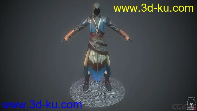 早前的东西，现在整理一下 用的MAYA2017模型的图片1