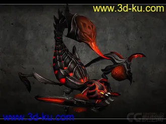 3D打印模型分享 个蝎子的图片
