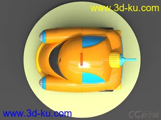 3D打印模型铅笔车的图片