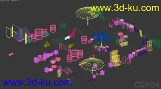 3D打印模型CG 古代小品的图片