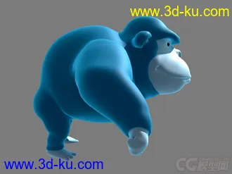 3D打印模型大猩猩大猩猩大猩猩的图片
