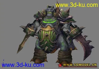 3D打印模型深渊领主布鲁塔卢斯的图片