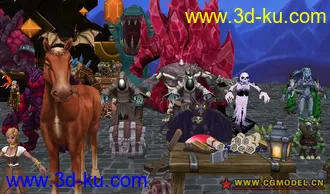 3D打印模型火炬之光 (场景+角色)的图片