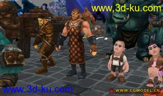 3D打印模型火炬之光 (场景+角色)的图片