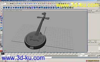3D打印模型琵琶的图片