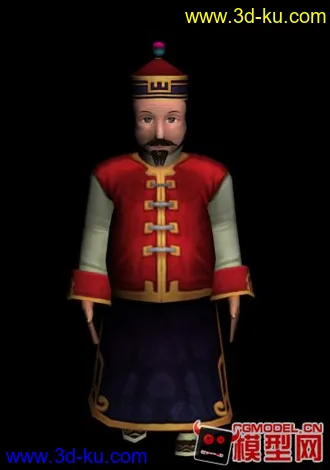 3D打印模型自己做的一个角色练习请大家多多指教的图片