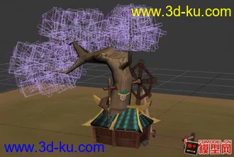 3D打印模型也是做的练习,也是面试题这回是场景的的图片