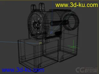 3D打印模型高精_转笔刀_带贴图PSD_练习文件_有动画的图片