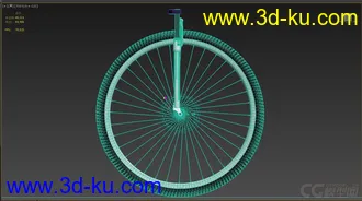 3D打印模型练习文件_自行车车轮_碟刹的图片