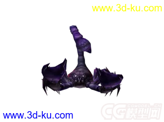 3D打印模型大钳子动物形态蝎子一枚带绑定的图片