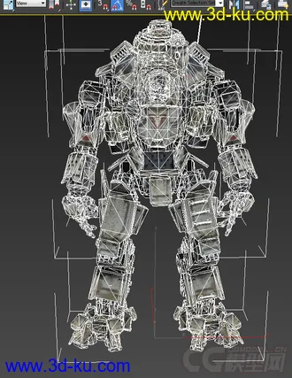 3D打印模型免费分享一个机器人  18张贴图 2048贴图 喜欢就顶一个的图片