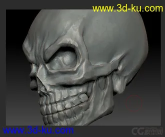 3D打印模型ZB 邪恶骷髅的图片