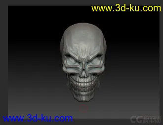 3D打印模型ZB 邪恶骷髅的图片
