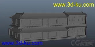 3D打印模型古建筑的图片