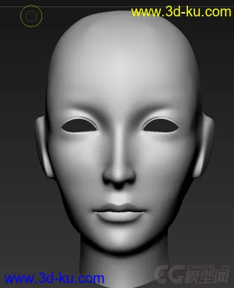 3D打印模型人体头像的图片