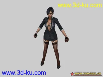 3D打印模型cs online角色之崔智云 (带骨骼绑定)的图片