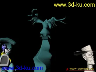 3D打印模型五合一卡通的图片