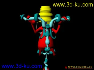 3D打印模型五合一卡通的图片