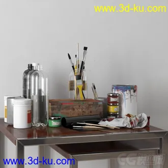 3D打印模型小摆件，号，小号，喇叭的图片