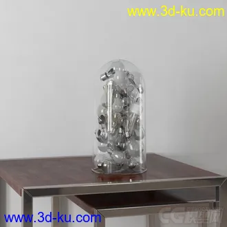 3D打印模型小摆件，高精，写实，灯泡的图片