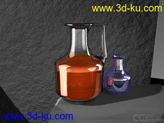 3D打印模型玻璃材质杯子的图片