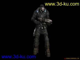 3D打印模型战争机器四大金刚的图片