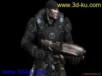 3D打印模型战争机器四大金刚的图片