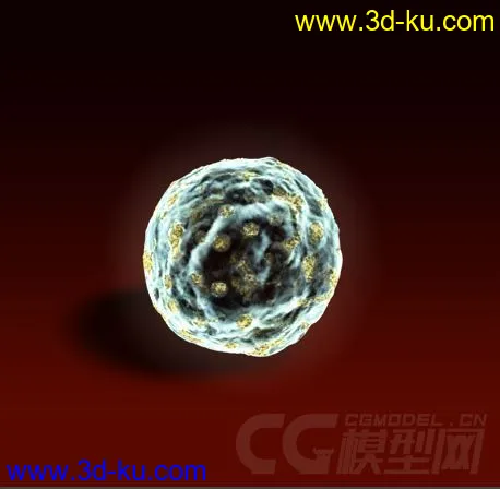 病毒 virus c4d r15格式模型的图片1