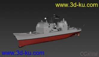 3D打印模型美国海军巡洋舰 TICONDEROGA的图片