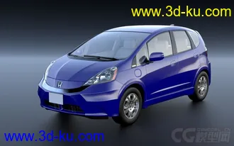 3D打印模型广本飞度 ev honda fit ev的图片